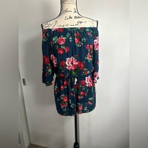 Ambiance Floral Print Romper